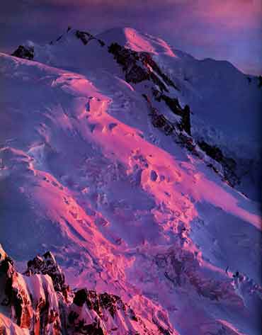 
Mont Blanc Sunset From Aiguille du Midi - The Alps by Shiro Shirahata book
